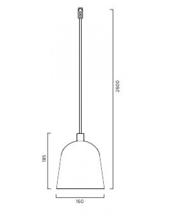 Zero Convex Small Pendant Lamp